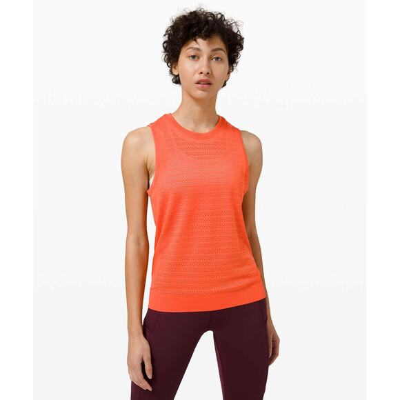 Lululemon Breeze By Muscle Tank II Squad
Brick Orange Sz 6 Women’s‎ Sleeveless - Picture 1 of 13